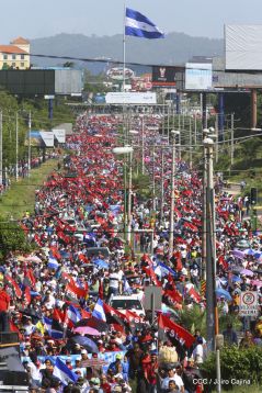 Nicaragua entera grita: ¡Son 198, Ellos los mataron! ¡Que paguen por sus crímenes!