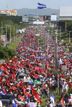 Nicaragua entera grita: ¡Son 198, Ellos los mataron! ¡Que paguen por sus crímenes!