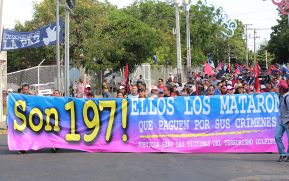 Nicaragua entera grita: ¡Son 198, Ellos los mataron! ¡Que paguen por sus crímenes!