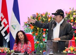 Conmemoración del 38 aniversario de la Fuerza Naval del Ejército de Nicaragua