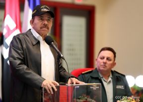 Conmemoración del 38 aniversario de la Fuerza Naval del Ejército de Nicaragua