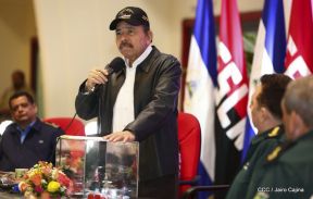 Conmemoración del 38 aniversario de la Fuerza Naval del Ejército de Nicaragua