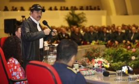 Conmemoración del 38 aniversario de la Fuerza Naval del Ejército de Nicaragua