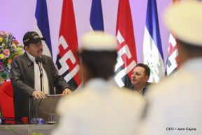 Conmemoración del 38 aniversario de la Fuerza Naval del Ejército de Nicaragua