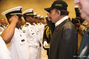 Conmemoración del 38 aniversario de la Fuerza Naval del Ejército de Nicaragua