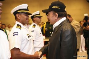 Conmemoración del 38 aniversario de la Fuerza Naval del Ejército de Nicaragua