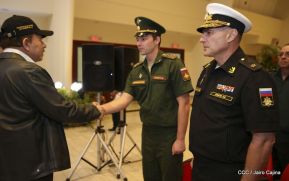 Conmemoración del 38 aniversario de la Fuerza Naval del Ejército de Nicaragua