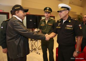 Conmemoración del 38 aniversario de la Fuerza Naval del Ejército de Nicaragua
