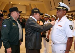 Conmemoración del 38 aniversario de la Fuerza Naval del Ejército de Nicaragua