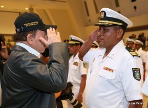 Conmemoración del 38 aniversario de la Fuerza Naval del Ejército de Nicaragua