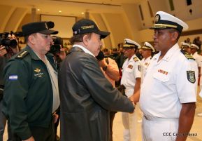 Conmemoración del 38 aniversario de la Fuerza Naval del Ejército de Nicaragua