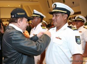 Conmemoración del 38 aniversario de la Fuerza Naval del Ejército de Nicaragua