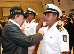 Conmemoración del 38 aniversario de la Fuerza Naval del Ejército de Nicaragua