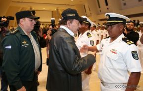 Conmemoración del 38 aniversario de la Fuerza Naval del Ejército de Nicaragua