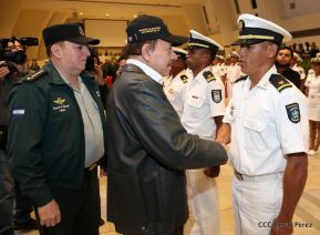Conmemoración del 38 aniversario de la Fuerza Naval del Ejército de Nicaragua