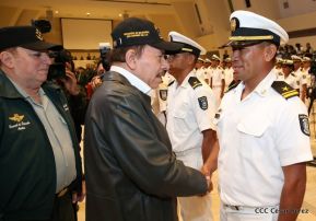Conmemoración del 38 aniversario de la Fuerza Naval del Ejército de Nicaragua