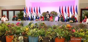 Conmemoración del 38 aniversario de la Fuerza Naval del Ejército de Nicaragua