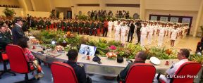 Conmemoración del 38 aniversario de la Fuerza Naval del Ejército de Nicaragua