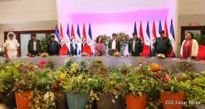 Conmemoración del 38 aniversario de la Fuerza Naval del Ejército de Nicaragua