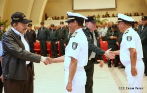 Conmemoración del 38 aniversario de la Fuerza Naval del Ejército de Nicaragua