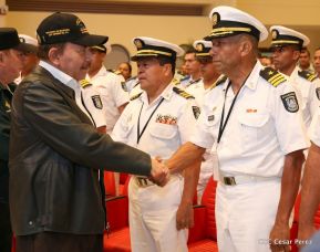 Conmemoración del 38 aniversario de la Fuerza Naval del Ejército de Nicaragua