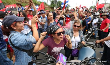 Nicaragüenses reclaman paz y justicia en las calles 