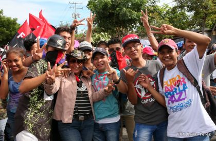 Nicaragüenses reclaman paz y justicia en las calles 