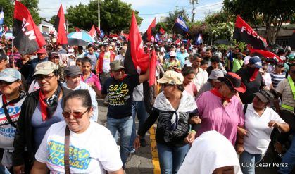 Nicaragüenses reclaman paz y justicia en las calles 