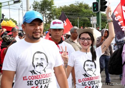 Nicaragüenses reclaman paz y justicia en las calles 