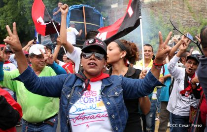 Nicaragüenses reclaman paz y justicia en las calles 