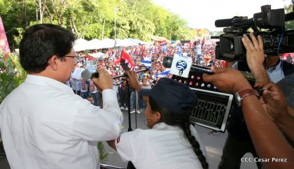 Nicaragüenses reclaman paz y justicia en las calles 