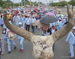 Mar de pueblo reclama justicia y reparación para las víctimas y castigo para los terroristas golpistas