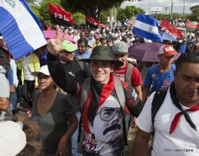Mar de pueblo reclama justicia y reparación para las víctimas y castigo para los terroristas golpistas