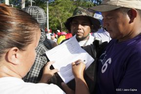 Mar de pueblo reclama justicia y reparación para las víctimas y castigo para los terroristas golpistas