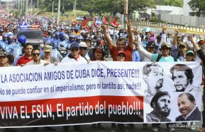 Mar de pueblo reclama justicia y reparación para las víctimas y castigo para los terroristas golpistas