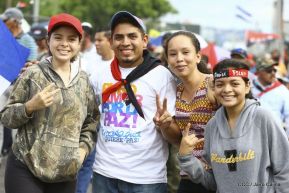 Mar de pueblo reclama justicia y reparación para las víctimas y castigo para los terroristas golpistas