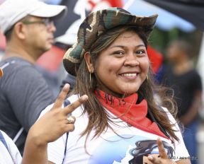 Mar de pueblo reclama justicia y reparación para las víctimas y castigo para los terroristas golpistas