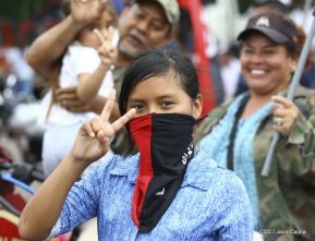 Mar de pueblo reclama justicia y reparación para las víctimas y castigo para los terroristas golpistas