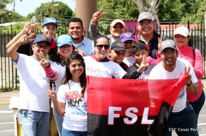 Mar de pueblo reclama justicia y reparación para las víctimas y castigo para los terroristas golpistas