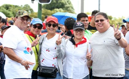 Mar de pueblo reclama justicia y reparación para las víctimas y castigo para los terroristas golpistas