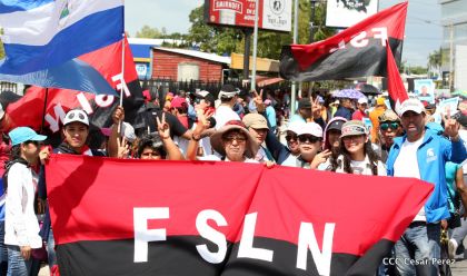 Mar de pueblo reclama justicia y reparación para las víctimas y castigo para los terroristas golpistas