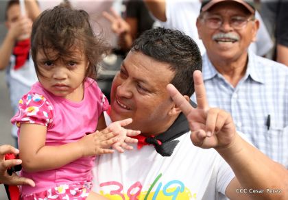 Mar de pueblo reclama justicia y reparación para las víctimas y castigo para los terroristas golpistas