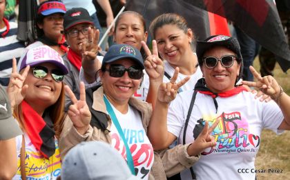 Mar de pueblo reclama justicia y reparación para las víctimas y castigo para los terroristas golpistas