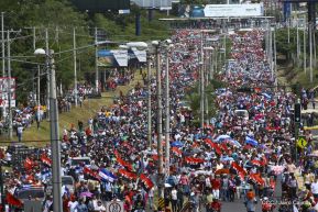 Nicaragua conmemoró el 40 aniversario de la Toma del Palacio Nacional