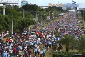 Nicaragua conmemoró el 40 aniversario de la Toma del Palacio Nacional