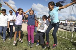 Inauguración de Parque de la Niñez Feliz en Estelí