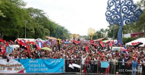 Miles piden Justicia para las víctimas del terrorismo golpista y conmemoran el 38 Aniversario de la Alfabetización