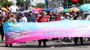 Miles piden Justicia para las víctimas del terrorismo golpista y conmemoran el 38 Aniversario de la Alfabetización