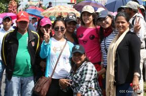 Miles piden Justicia para las víctimas del terrorismo golpista y conmemoran el 38 Aniversario de la Alfabetización