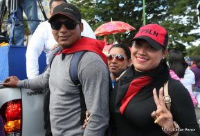 Miles piden Justicia para las víctimas del terrorismo golpista y conmemoran el 38 Aniversario de la Alfabetización